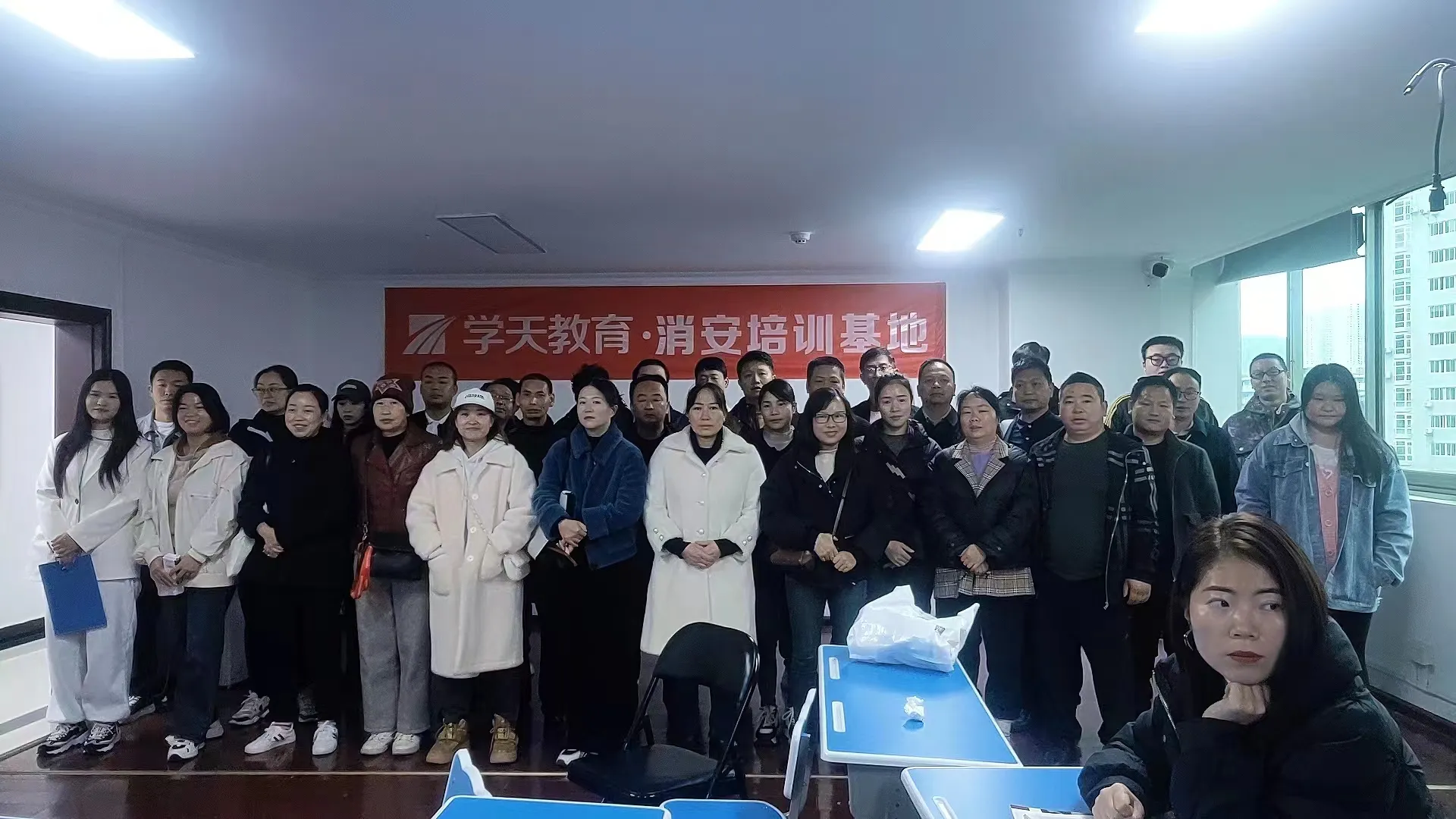 学天教育_贵阳消防学校_分校风采