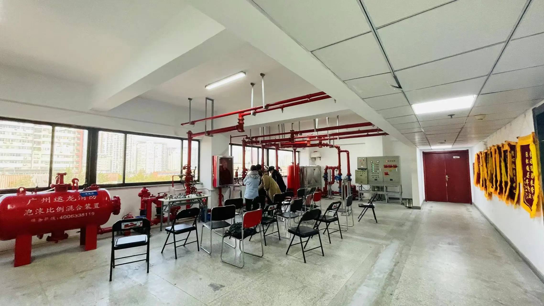 学天教育_西安消防学校_分校风采