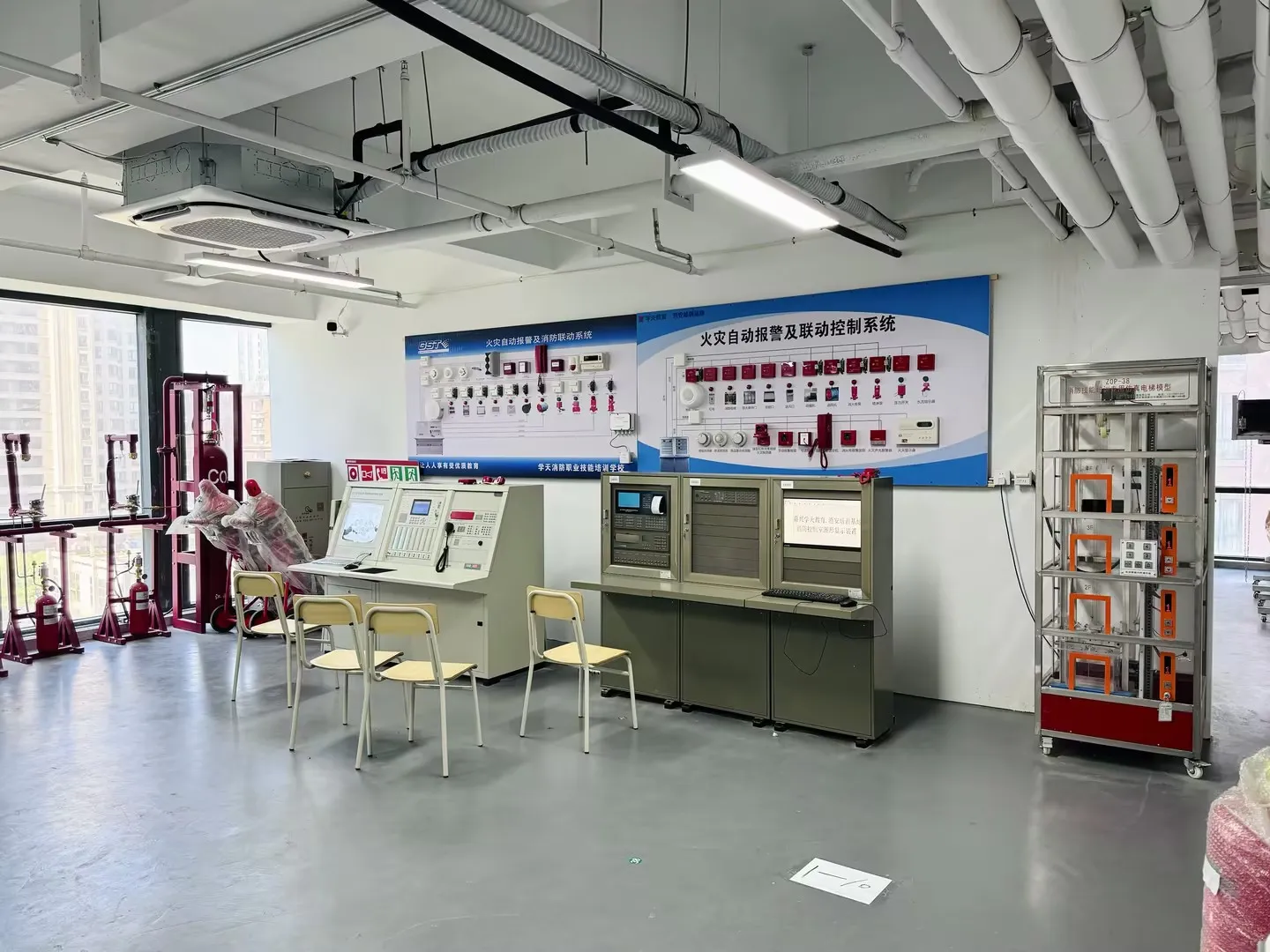 学天教育_嘉兴消防学校_分校风采