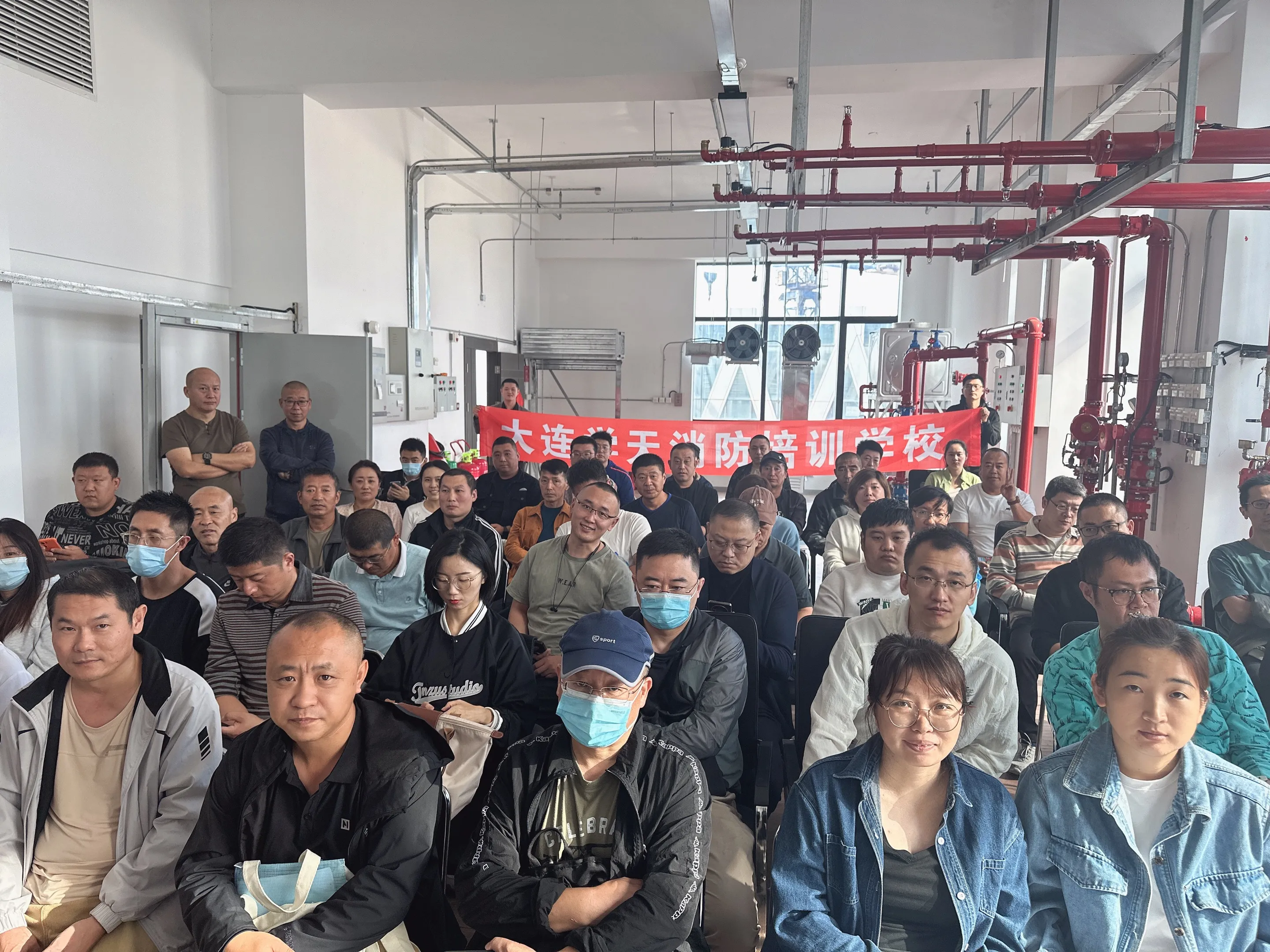 学天教育_大连消防学校_分校风采