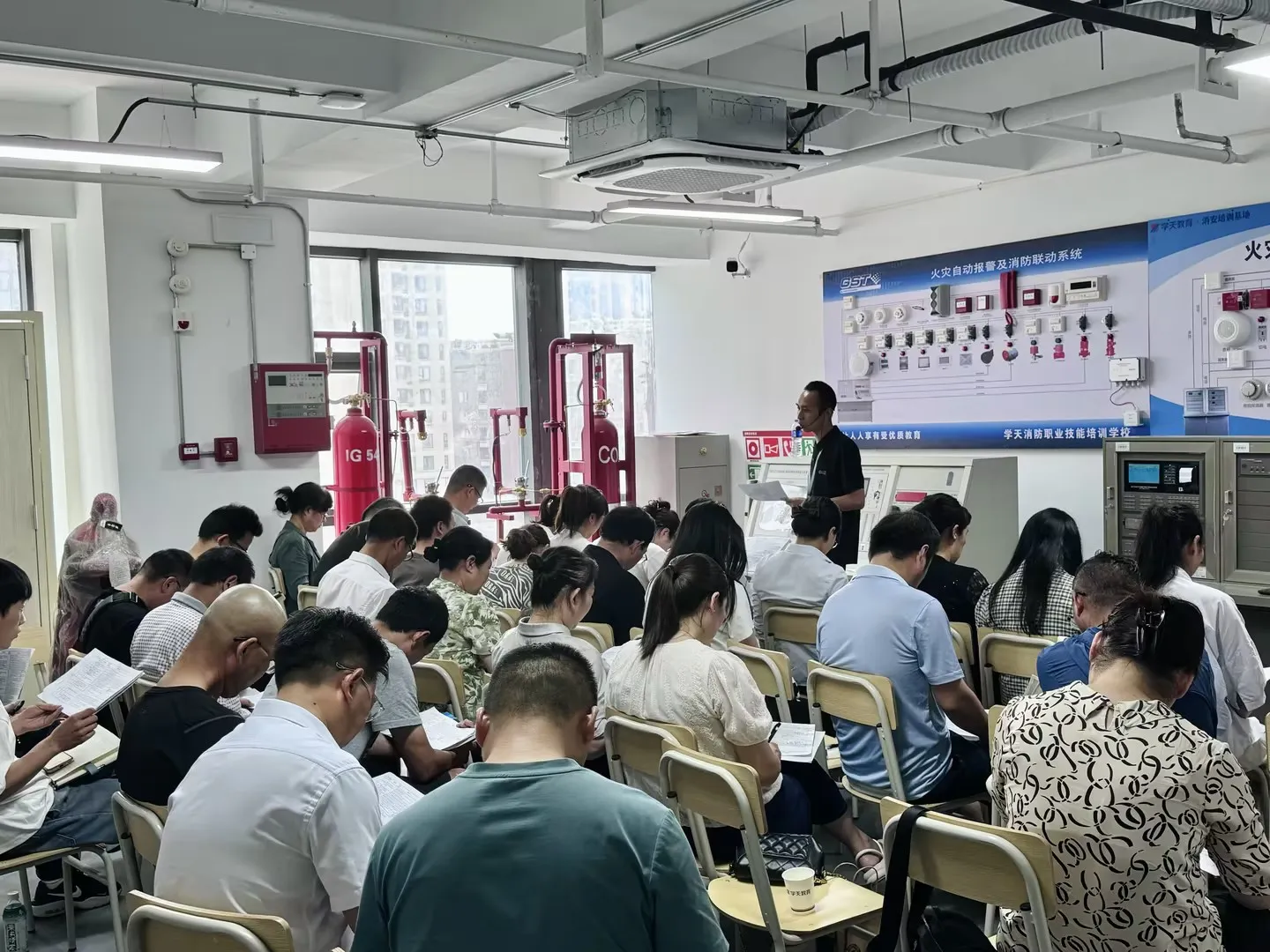 学天教育_嘉兴消防学校_分校风采