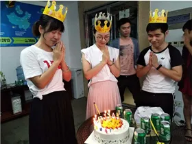 学天教育_绍兴分校_绍兴分校生日活动